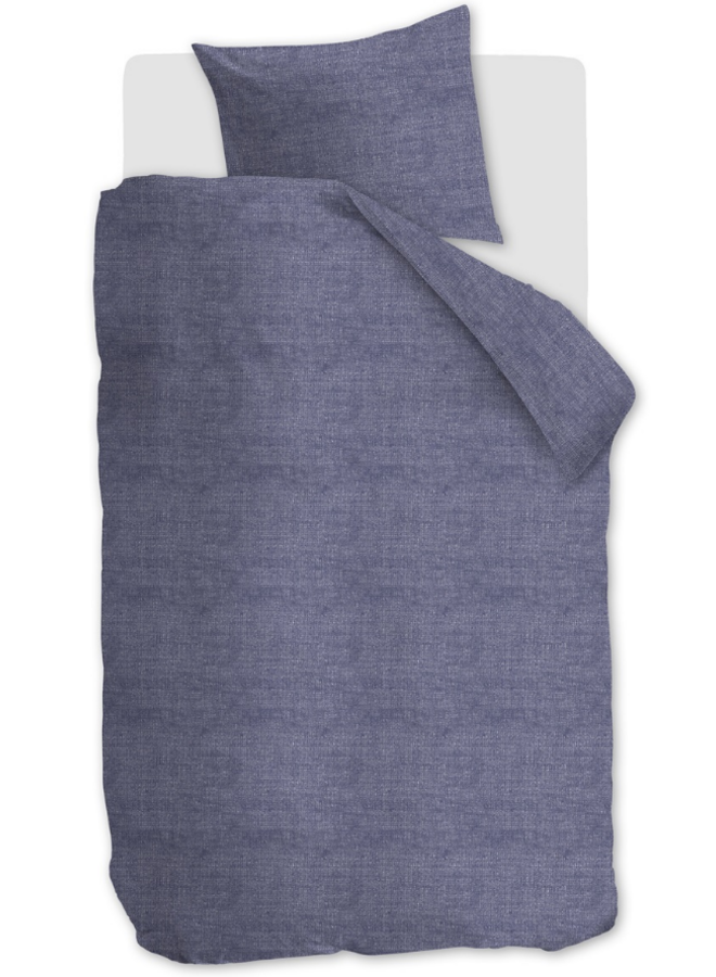 Ambiante Dekbedovertrek Edo Navy Blauw - Katoen