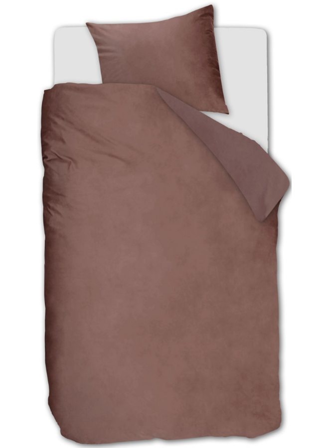 Ambiante Dekbedovertrek Uni Roze - Velvet