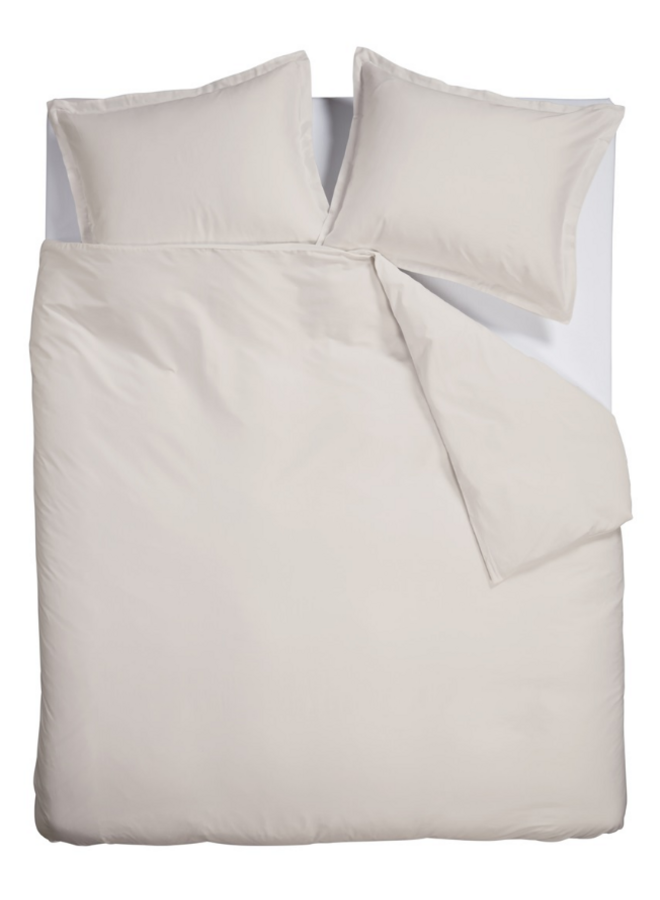 Ambiante Dekbedovertrek Uni Zand - Bamboe