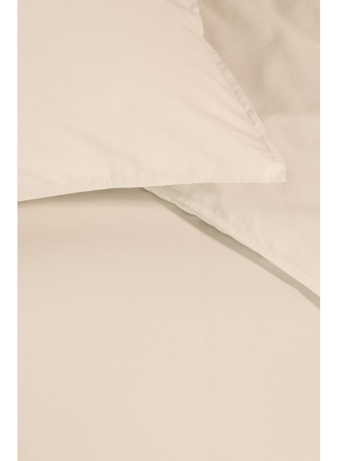 Ambiante Dekbedovertrek Uni Zand - Bamboe/Katoen