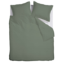 Ambiante Dekbedovertrek Uni Groen - Bamboe/Katoen