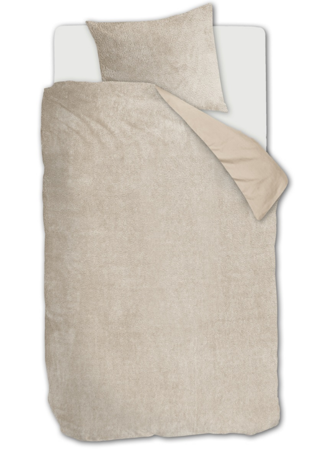 Dekbedovertrek Plush Zand - Teddy PL3