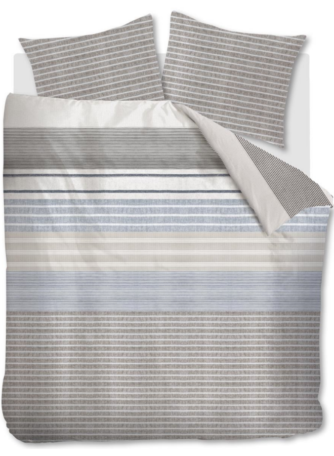 Ariadne At Home Dekbedovertrek France Blauw - Katoen