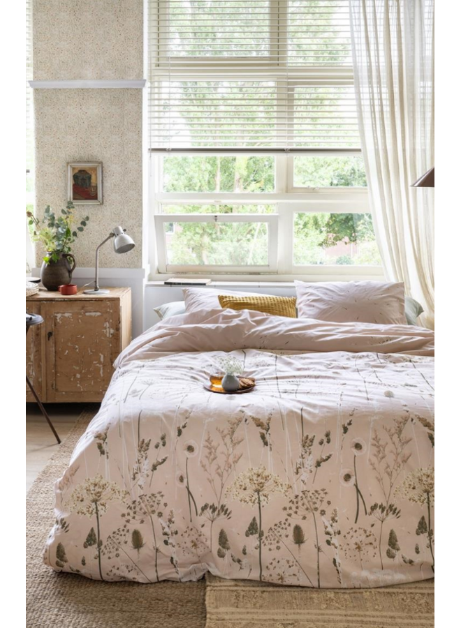 Ariadne At Home Dekbedovertrek Wind Roze - Katoen