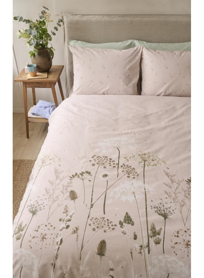 Ariadne At Home Dekbedovertrek Wind Roze - Katoen