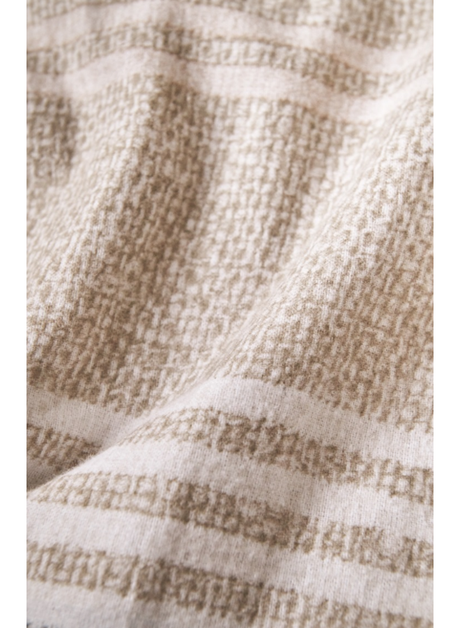 Ariadne At Home Dekbedovertrek Stitches Grijs - Flanel