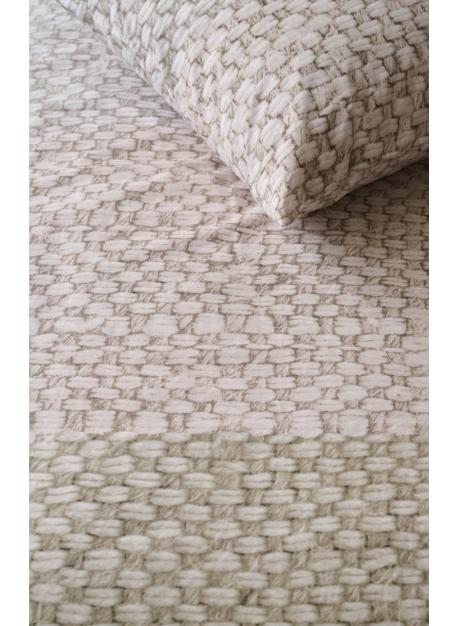 Ariadne At Home Dekbedovertrek Neutrals Naturel - Katoen