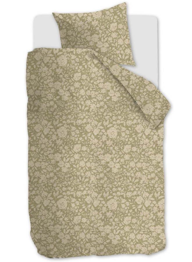 Dekbedovertrek Shapes Groen - Katoen PL3
