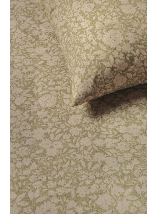 Ariadne At Home Dekbedovertrek Shapes Groen - Katoen