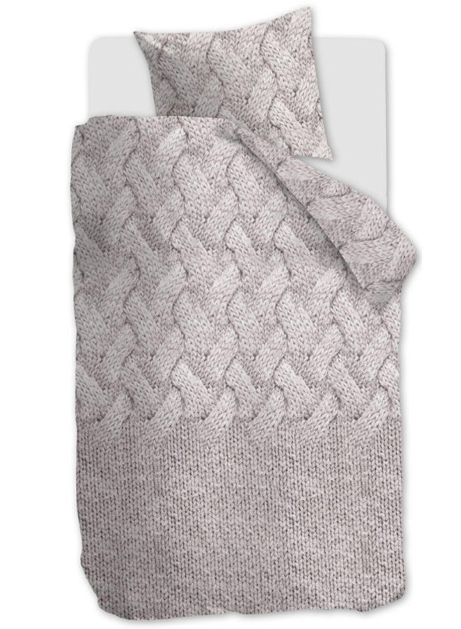 Dekbedovertrek Wool Creme - Katoen PL3