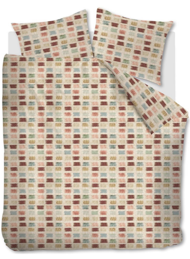 At Home Dekbedovertrek Area Multi - Katoen