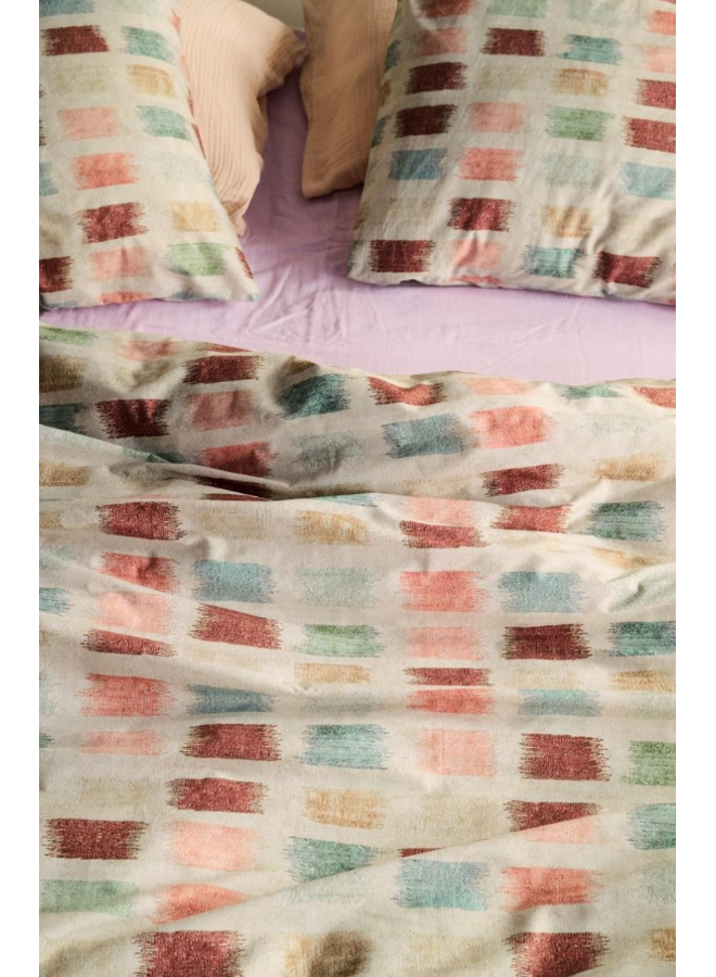 At Home Dekbedovertrek Area Multi - Katoen