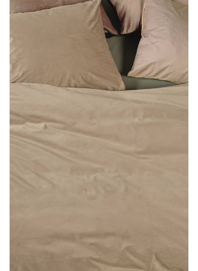 At Home Dekbedovertrek Cosy Corduroy Creme - Corduroy