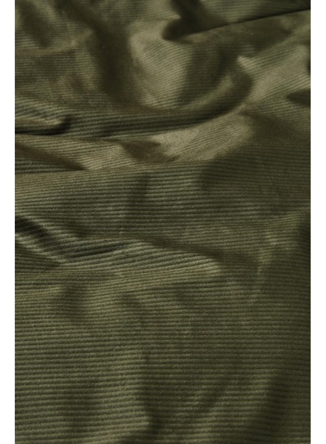 At Home Dekbedovertrek Cosy Corduroy Groen - Corduroy