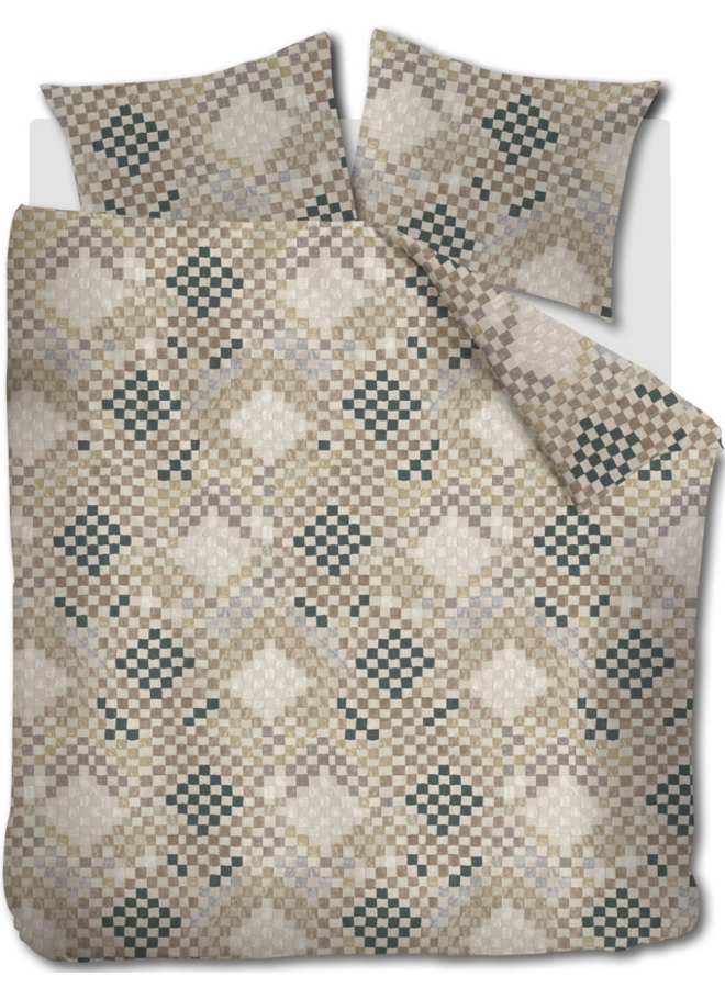 At Home Dekbedovertrek Rich Naturel - Katoen