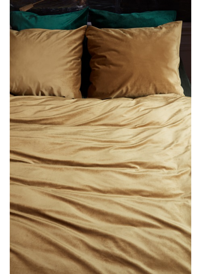 At Home Dekbedovertrek Tender Goud - Velvet