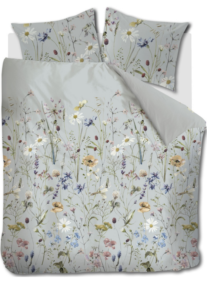 Beddinghouse Dekbedovertrek Bloom Blauw - Katoen