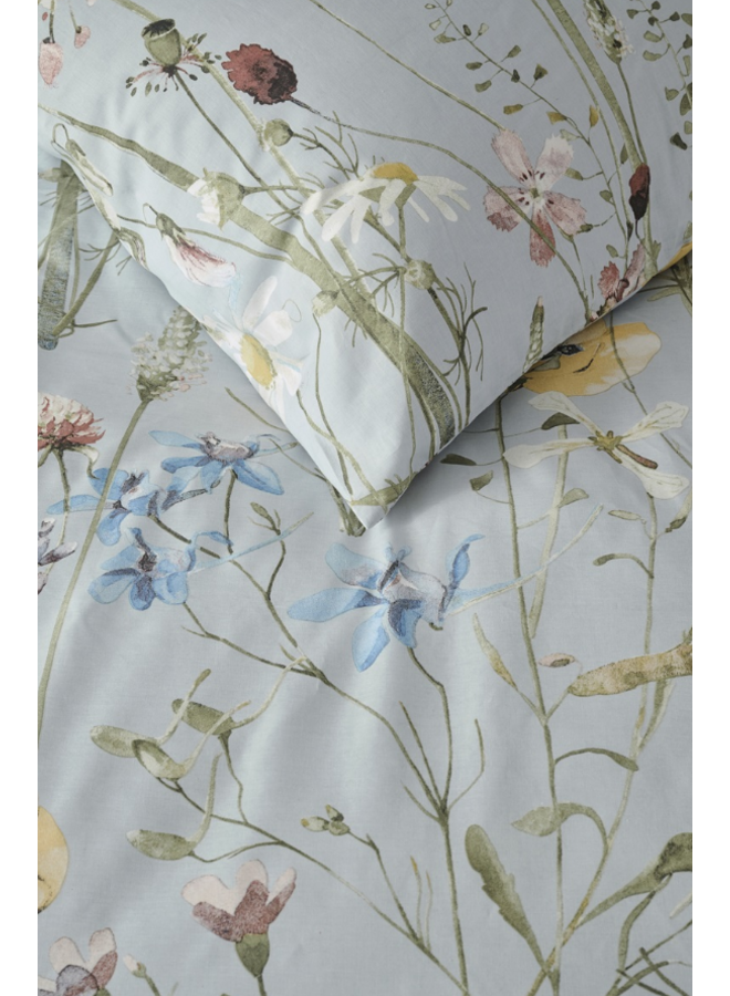 Beddinghouse Dekbedovertrek Bloom Blauw - Katoen