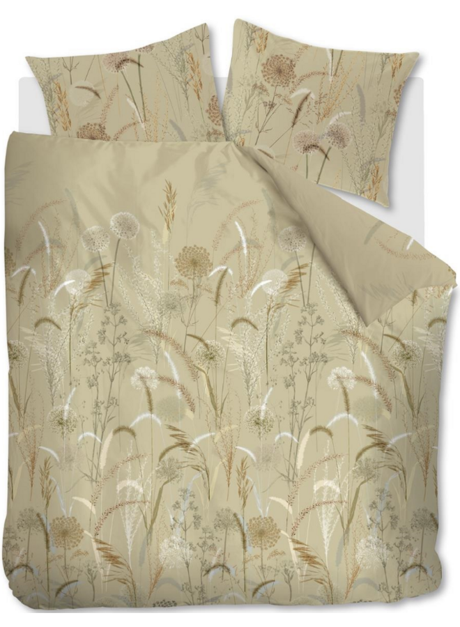 Dekbedovertrek Amelie Groen - Katoen