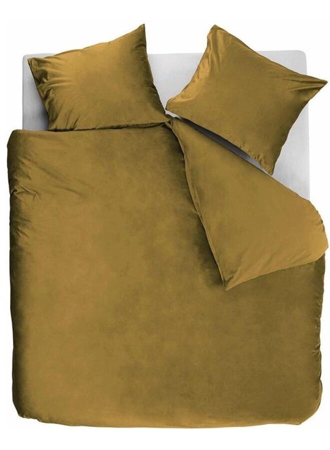 At Home Dekbedovertrek Tender Goud - Velvet