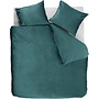 At Home Dekbedovertrek Tender Blauwgroen - Velvet