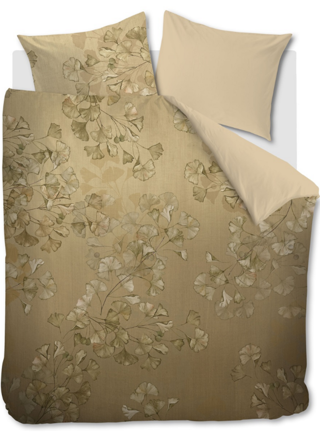 Beddinghouse Dekbedovertrek Ainesh Goud - Lyocell/Katoen