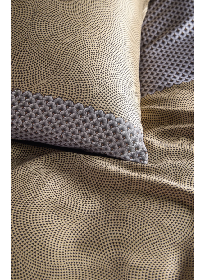 Beddinghouse Dekbedovertrek Anani Taupe - Lyocell/Katoen