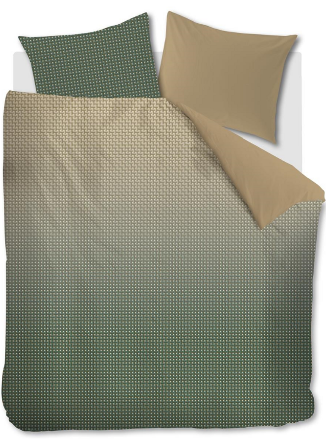 Beddinghouse Dekbedovertrek Alvaro Groen - Lyocell/Katoensatijn