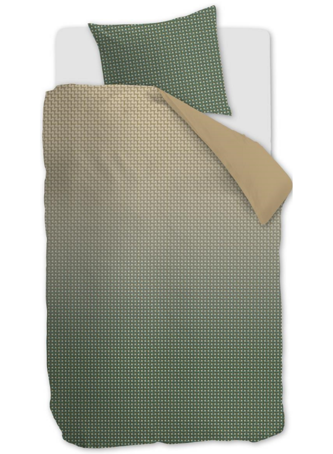 Beddinghouse Dekbedovertrek Alvaro Groen - Lyocell/Katoensatijn
