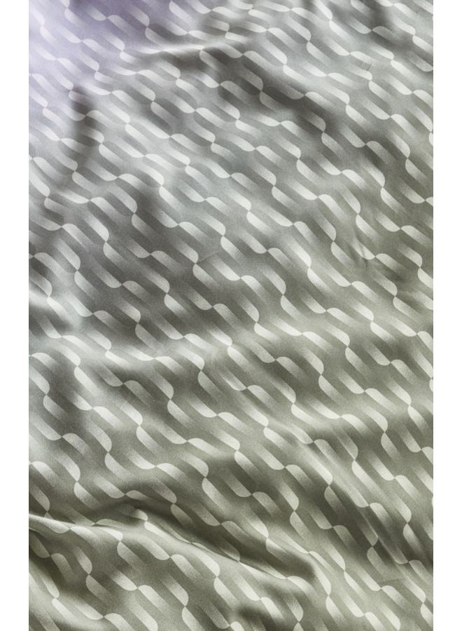Beddinghouse Dekbedovertrek Archer Groen - Lyocell/Katoensatijn