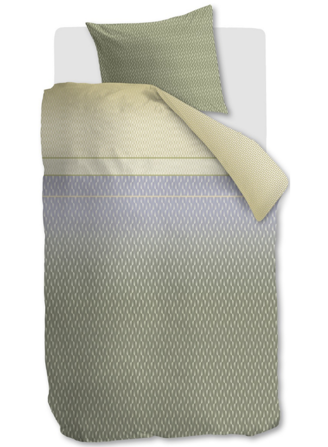 Beddinghouse Dekbedovertrek Archer Groen - Lyocell/Katoensatijn