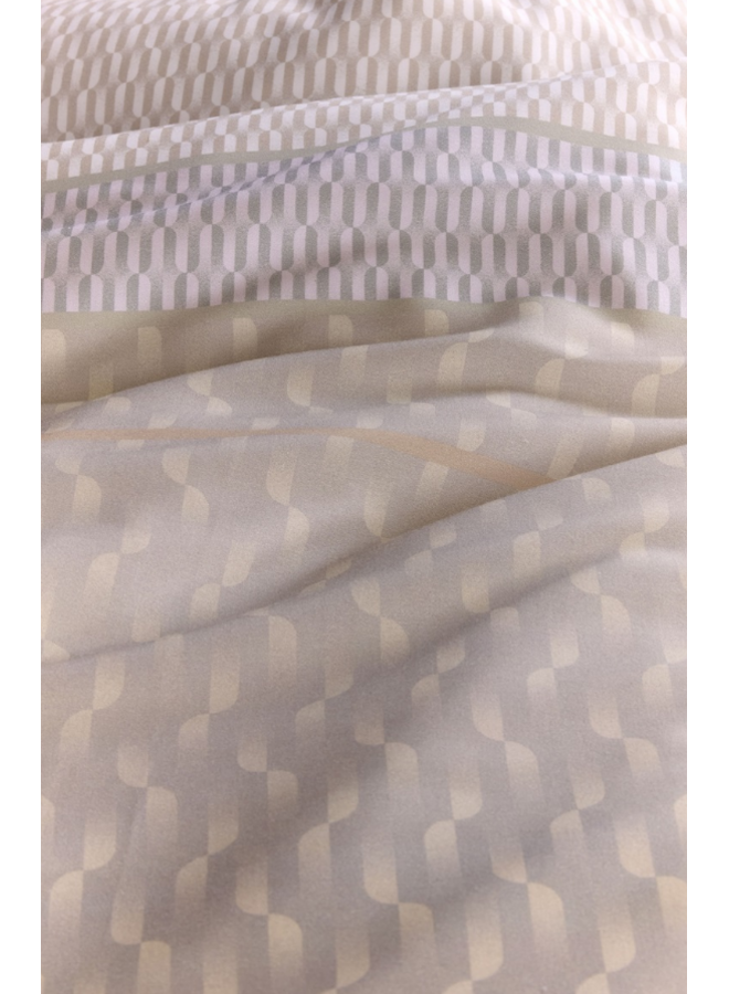 Beddinghouse Dekbedovertrek Archer Zand - Lyocell/Katoensatijn