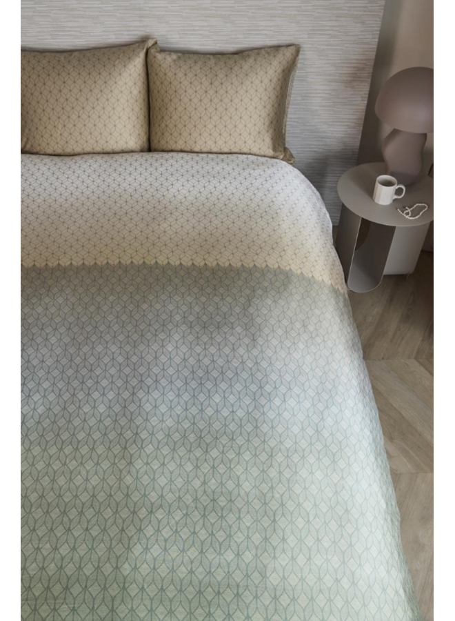 Beddinghouse Dekbedovertrek Ariel Groen - Lyocell/Katoensatijn