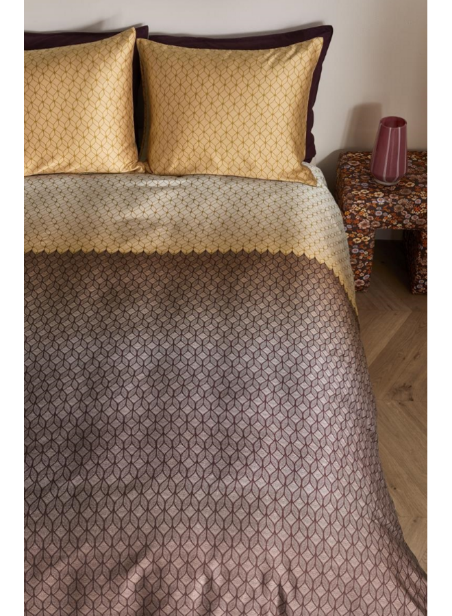 Beddinghouse Dekbedovertrek Ariel Paars - Lyocell/Katoensatijn