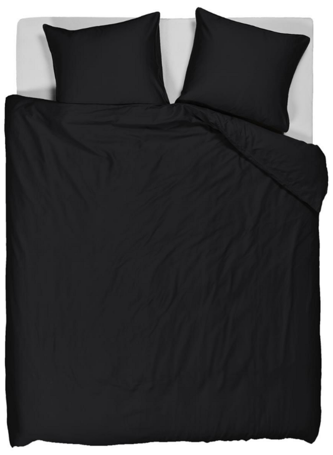 Beddinghouse Dekbedovertrek Change Zwart - Lyocell/Katoensatijn