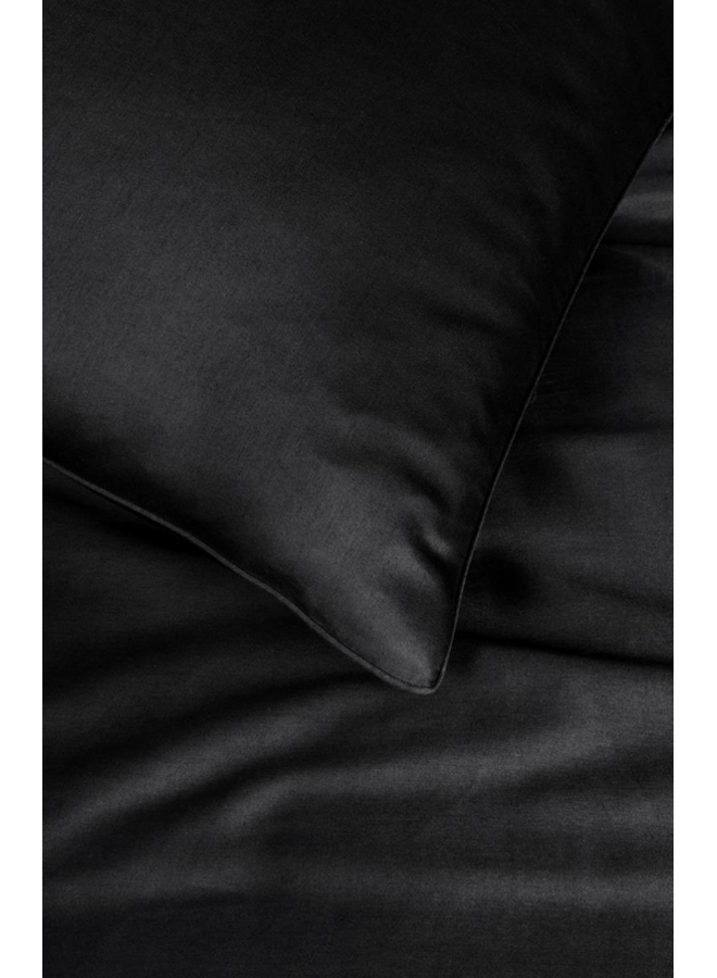 Beddinghouse Dekbedovertrek Change Zwart - Lyocell/Katoensatijn