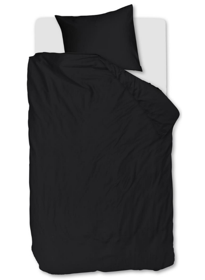 Beddinghouse Dekbedovertrek Change Zwart - Lyocell/Katoensatijn