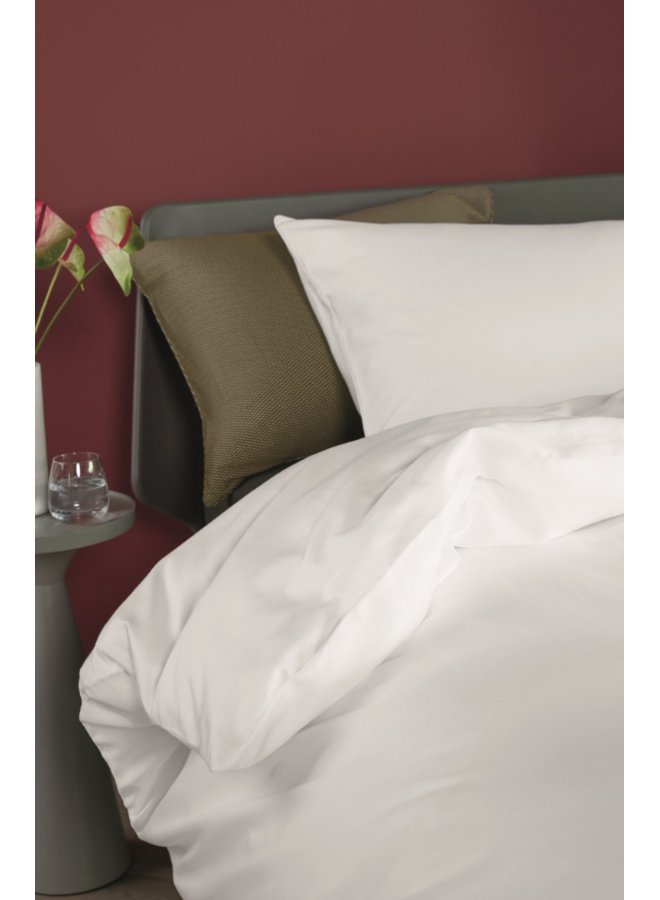 Beddinghouse Dekbedovertrek Change Wit - Lyocell/Katoensatijn