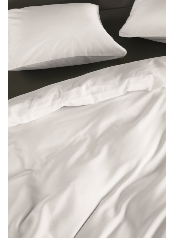 Beddinghouse Dekbedovertrek Change Wit - Lyocell/Katoensatijn