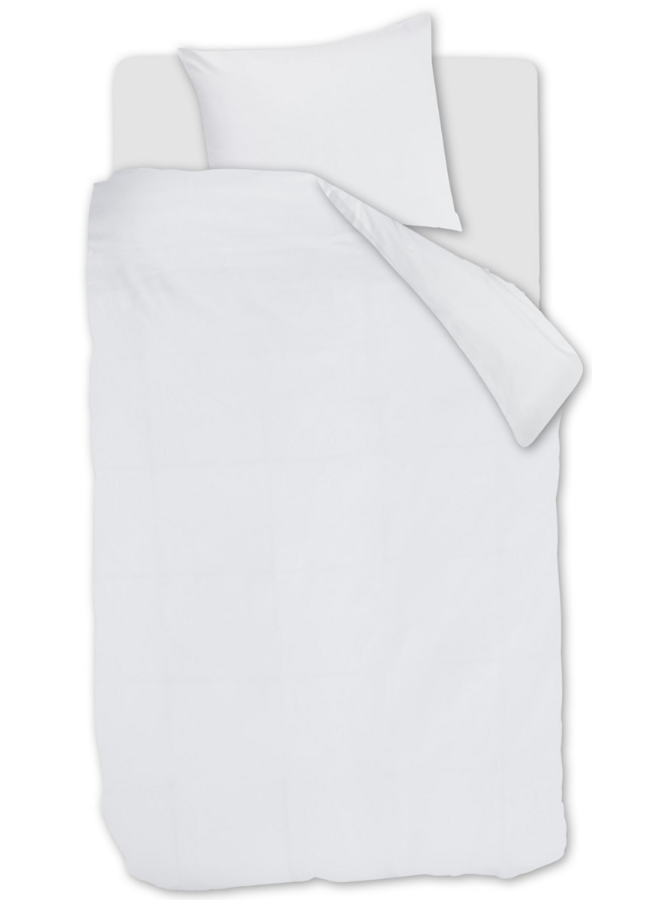 Beddinghouse Dekbedovertrek Change Wit - Lyocell/Katoensatijn