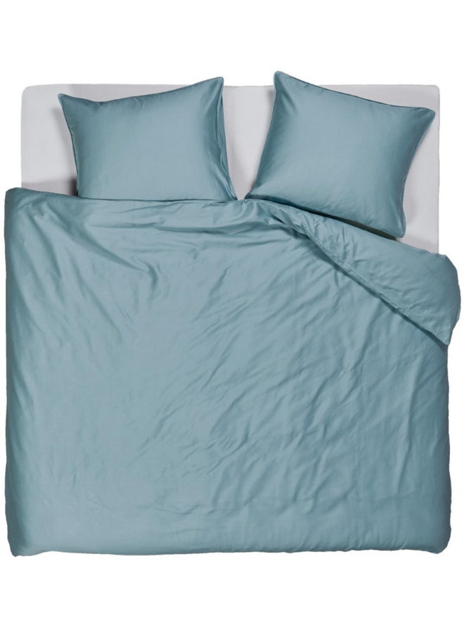 Dekbedovertrek Change Blauwgrijs - Lyocell/Katoensatijn