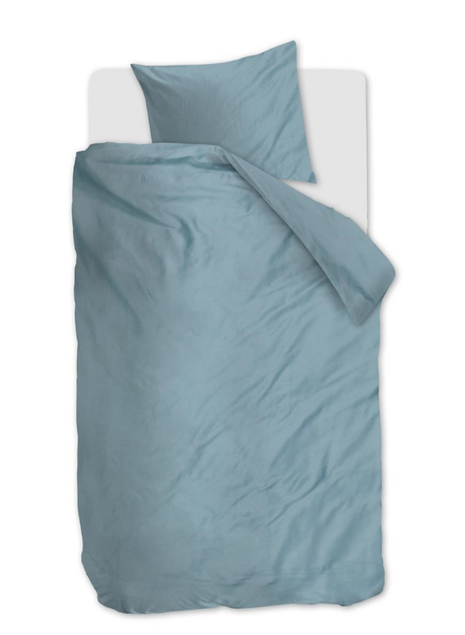 Beddinghouse Dekbedovertrek Change Blauwgrijs - Lyocell/Katoensatijn