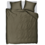 Beddinghouse Dekbedovertrek Change Olijfgroen - Lyocell/Katoensatijn