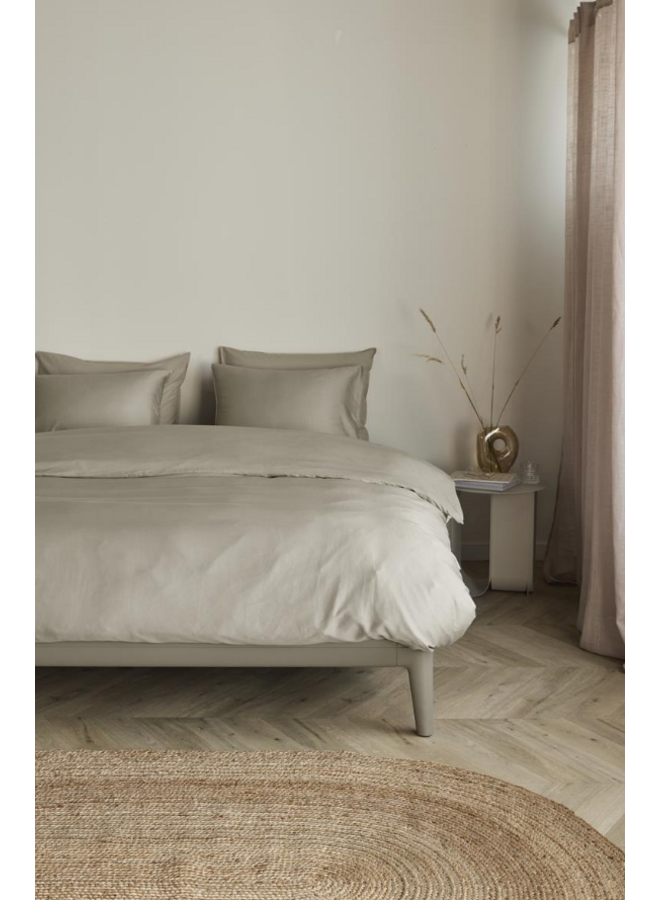 Beddinghouse Dekbedovertrek Change Zand - Lyocell/Katoensatijn