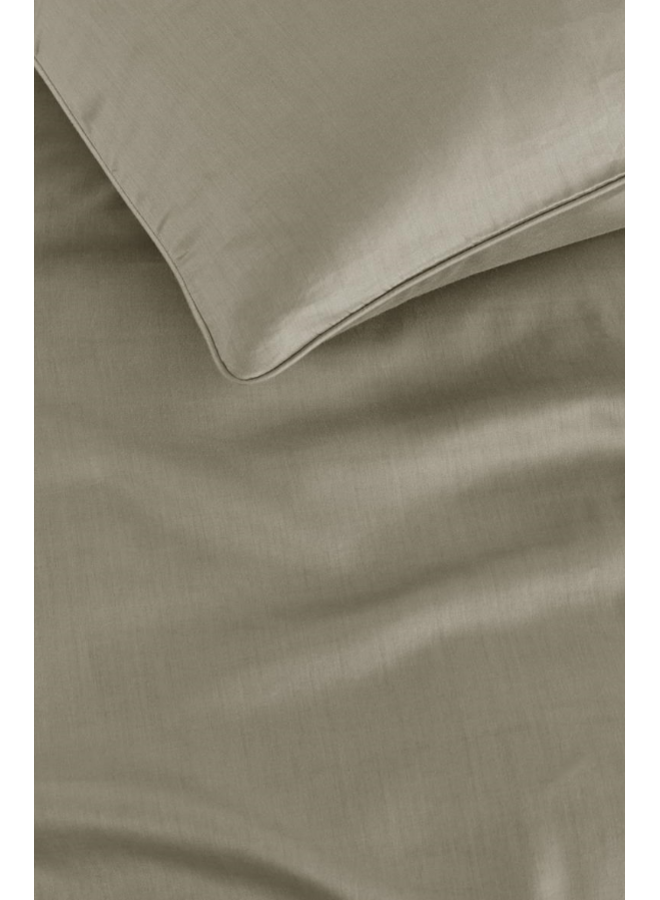 Beddinghouse Dekbedovertrek Change Zand - Lyocell/Katoensatijn