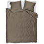 Beddinghouse Dekbedovertrek Change Taupe - Lyocell/Katoensatijn