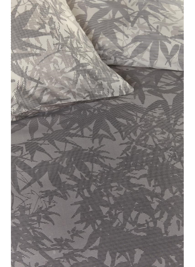 Beddinghouse Dekbedovertrek Ellen Grijs - Lyocell/Katoensatijn