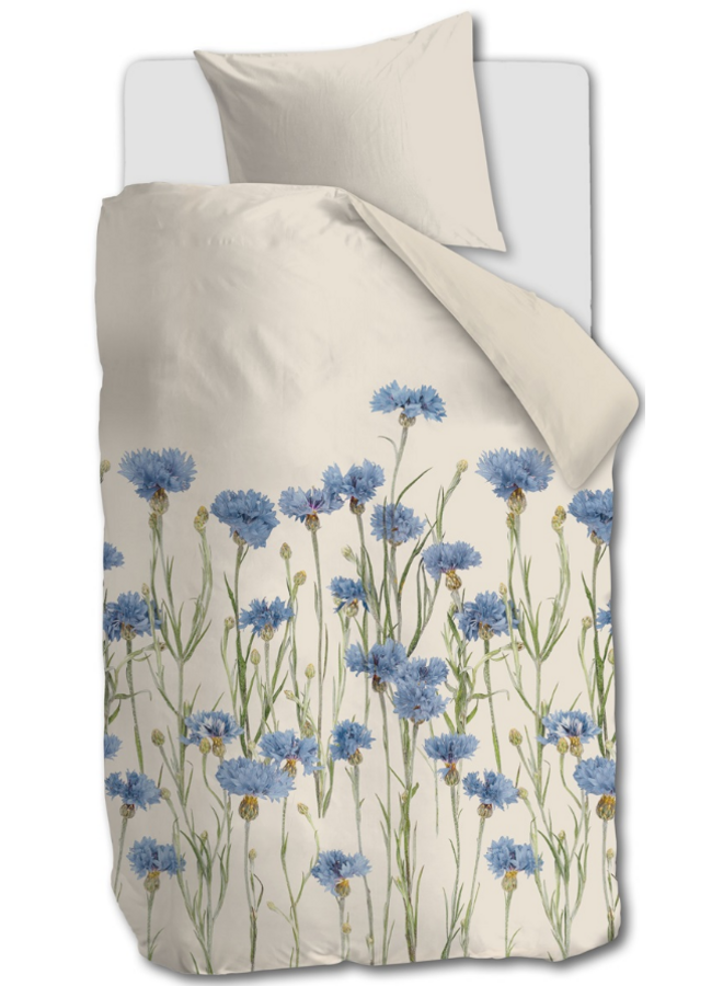 Beddinghouse Dekbedovertrek Cornflower Zand - Katoen