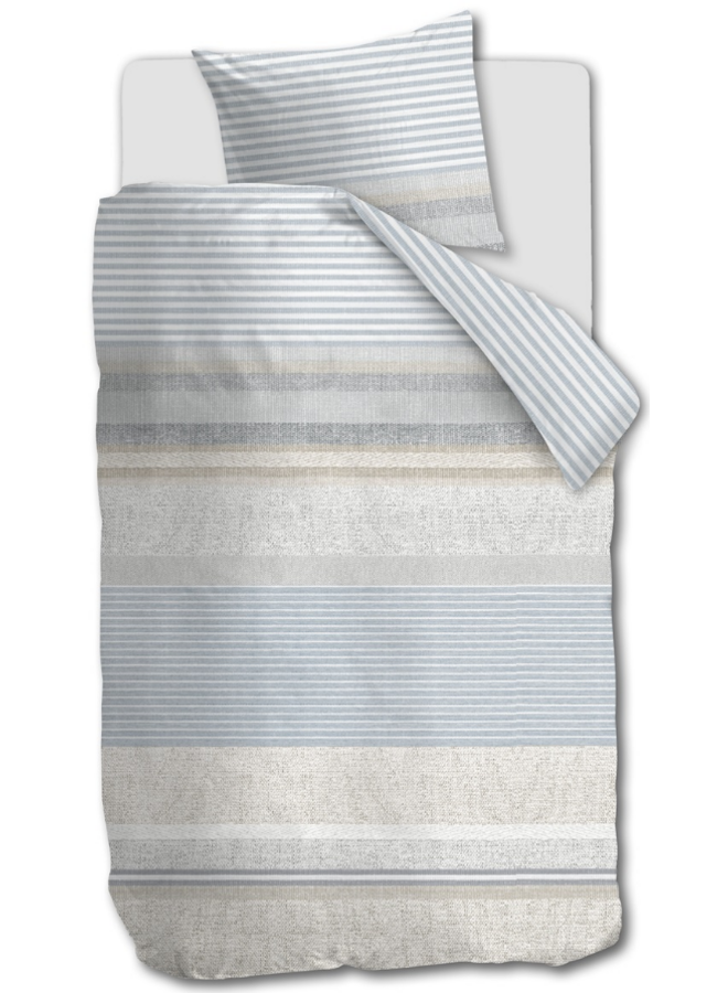 Beddinghouse Dekbedovertrek Homey Blauw - Katoen