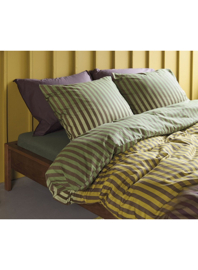 Beddinghouse Dekbedovertrek Jonah Groen - Katoen